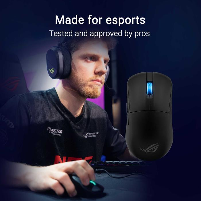 ASUS ROG Harpe Ace Mini Wireless Gaming Mouse, 49g Lightweight, AimPoint Pro 42K Optical Sensor, Optical Micro Switches - Image 7