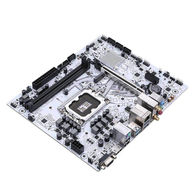 Motherboard Colorful BATTLE AX B760M-T WIFI V20 White (LGA1700, B760, DDR4, USB3.2, SATA3) - Image 3