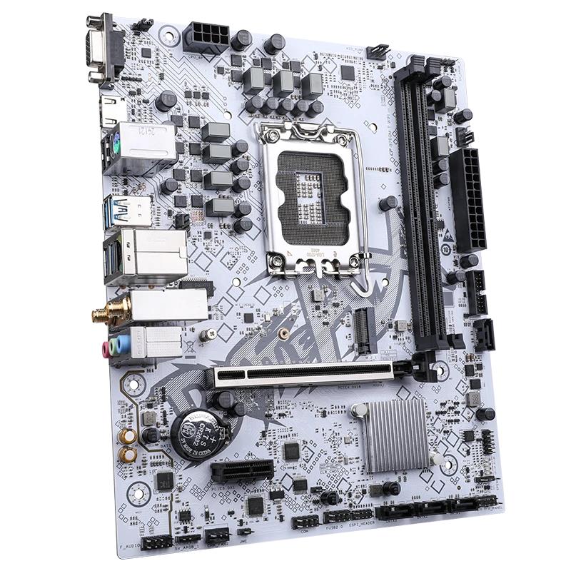 Motherboard Colorful BATTLE AX B760M-T WIFI V20 White (LGA1700, B760, DDR4, USB3.2, SATA3) - Image 4