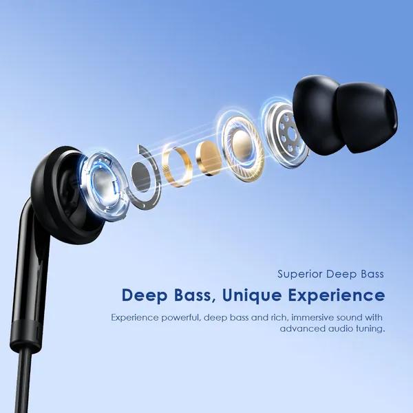Oraimo Conc 2 Neo OEP-320S Wired Earphone Jack 3.5mm with Mic - Image 4