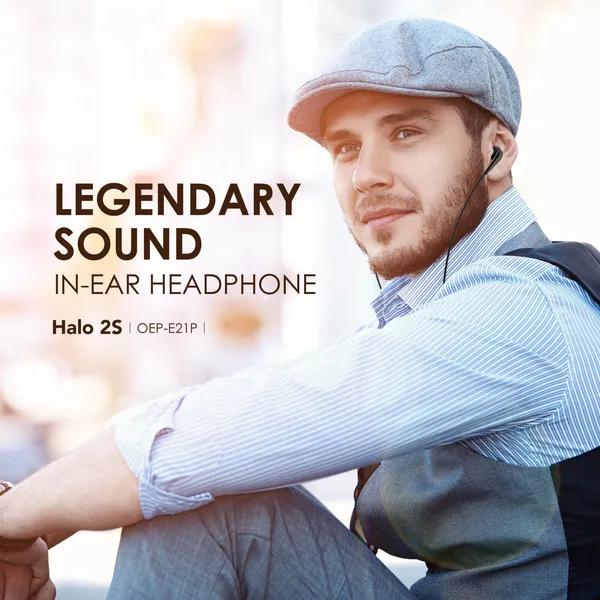Oraimo Halo 2S OEP-E21P Wired Earphone Jack 3.5mm with Mic - Image 2