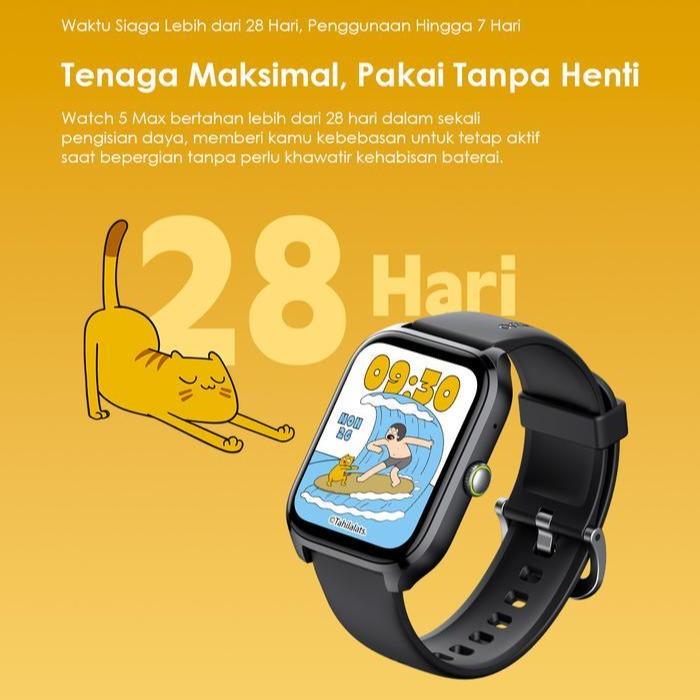 Oraimo x Tahilalats -  Smartwatch Watch 5 Max OSW-804 Bluetooth with AI Creation Dial - Image 3
