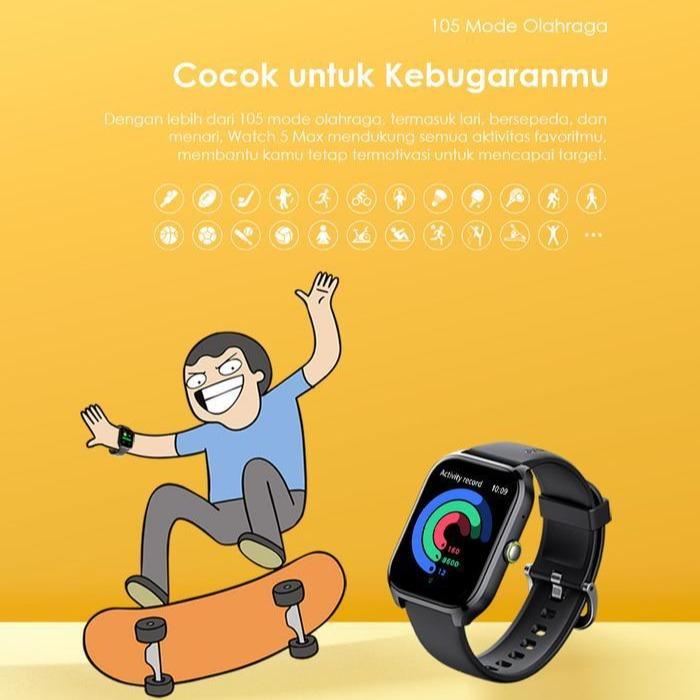 Oraimo x Tahilalats -  Smartwatch Watch 5 Max OSW-804 Bluetooth with AI Creation Dial - Image 6
