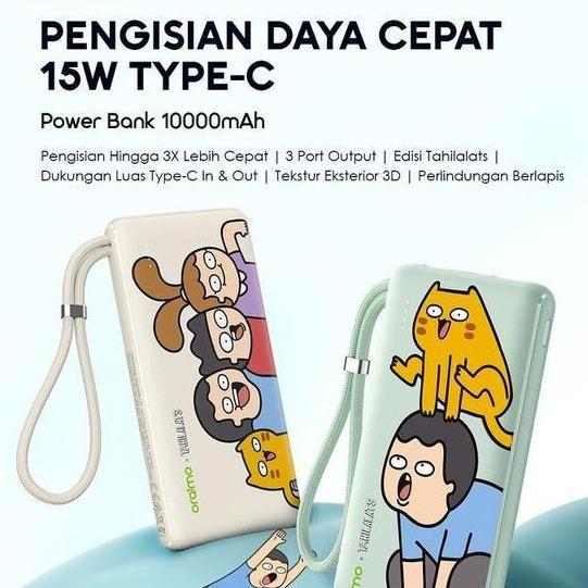 Oraimo x Tahilalats -  Toast 15 Boost OPB-1101 Powerbank 10000mAh with USB Type-C - Image 2