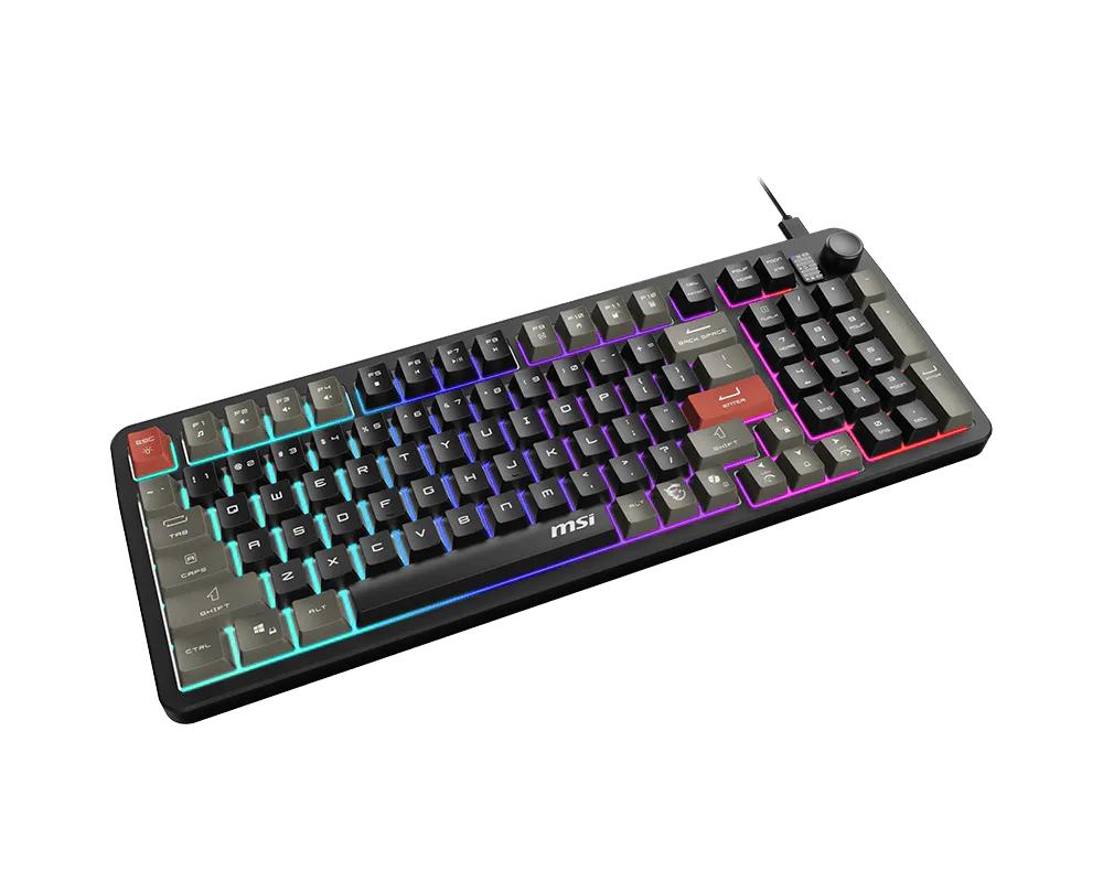 MSI Forge GK110 US RGB - Gaming Keyboard Membrane - Image 5