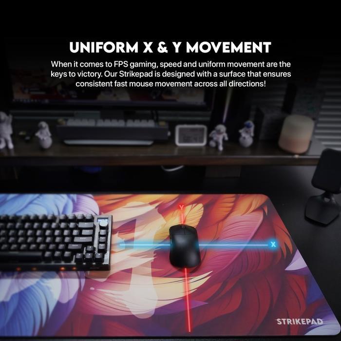Mousepad Gaming Fantech MST901 STRIKEPAD MST 901 Ultra Fast 90 x 40 cm - Image 8
