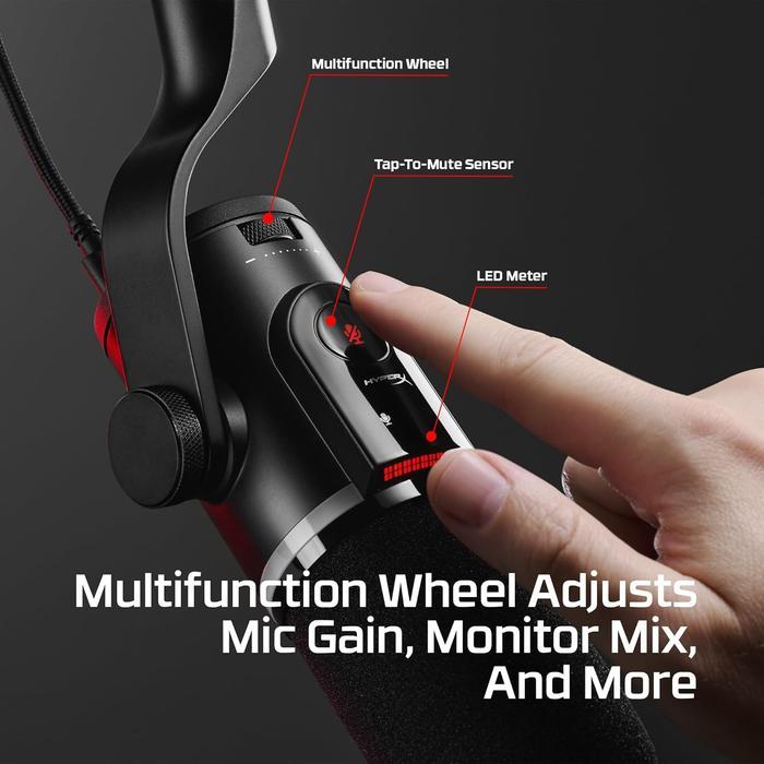 HyperX FlipCast Microphone - USB XLR Dynamic Mikrofon - Image 7