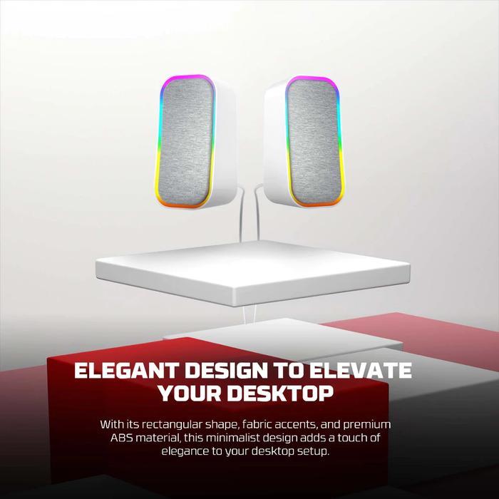 Fantech GS304 Groove Speaker Dual Mode BT 3.5mm USB Bass RGB Bluetooth GS-304 - Image 2