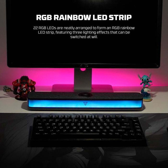 Fantech Speaker Gaming Bluetooth GROOVE BAR BS151 RGB Minimalist portable Super Bass Dual Mode - Image 7