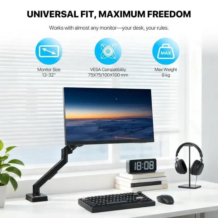 Bracket FANTECH MBS1 Workstation PROSINGLE ARM - Bracket Monitor ARM FANTECH Workstation MBS1 SINGLE ARM - Image 2