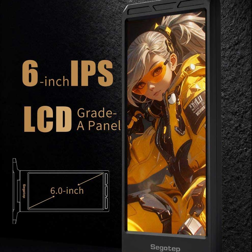 Segotep HiPHANT Secondary Screen- 6 Inch LCD IPS Display - Image 4