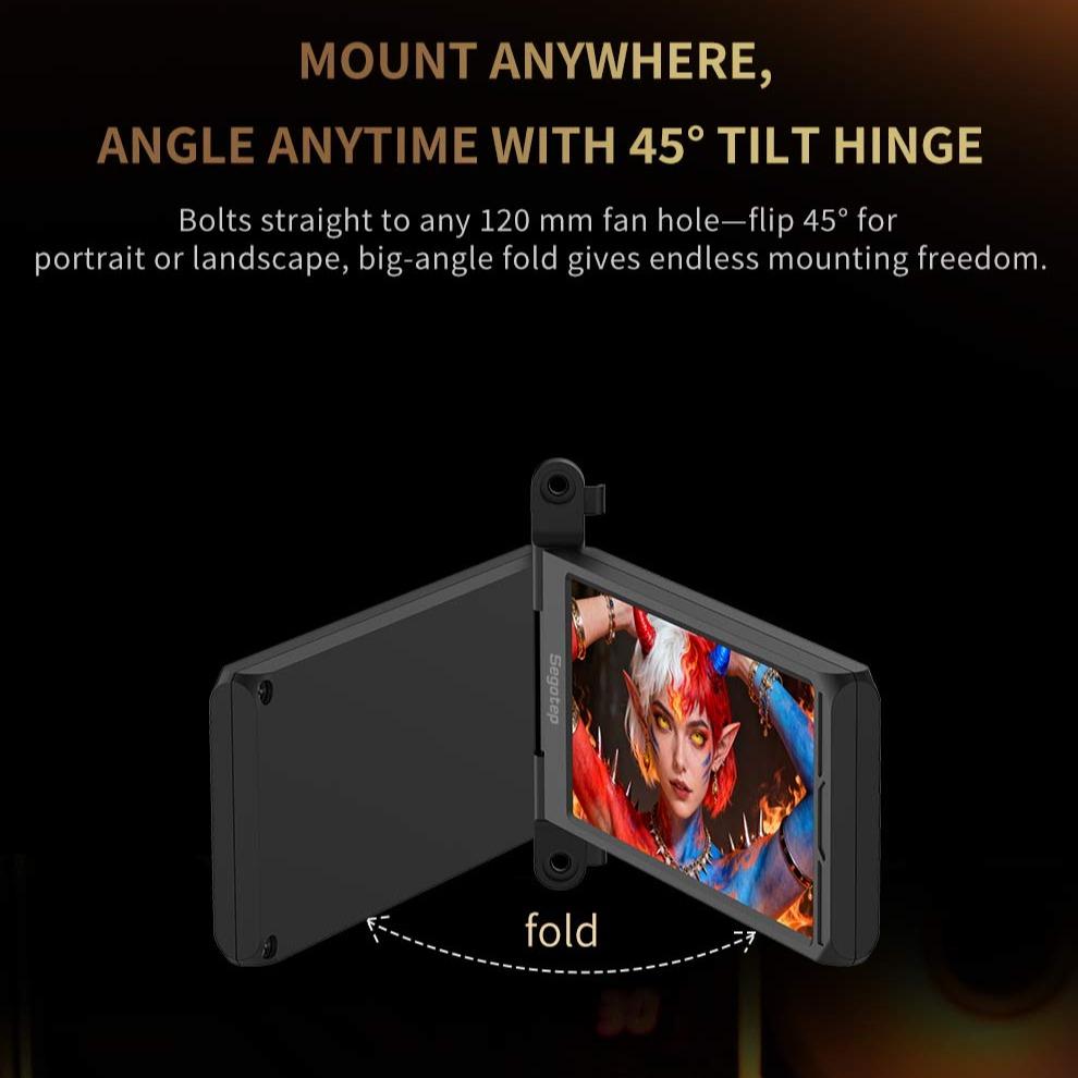 Segotep HiPHANT Secondary Screen- 6 Inch LCD IPS Display - Image 6
