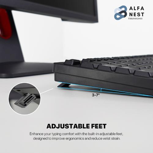 Fantech KM101 GO Office Combo Keyboard Mouse Kabel USB - Image 5