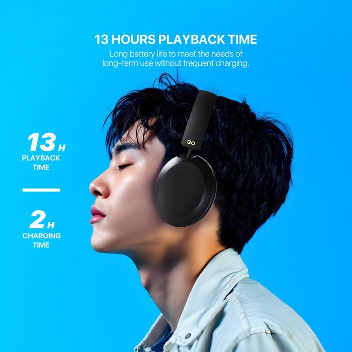 Fantech Headphone Bluetooth Headset Wireless GO AIR WH02s Earphones Headphones - Image 3