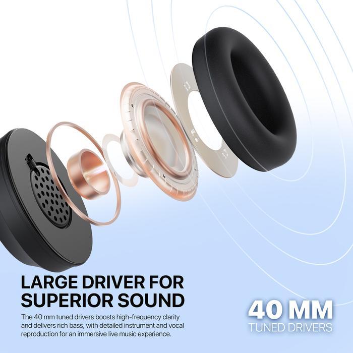 Fantech Headphone Bluetooth Headset Wireless GO AIR WH02s Earphones Headphones - Image 5
