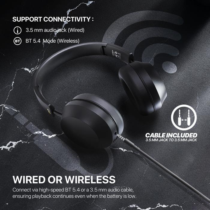 Fantech Headphone Bluetooth Headset Wireless GO AIR WH02s Earphones Headphones - Image 7