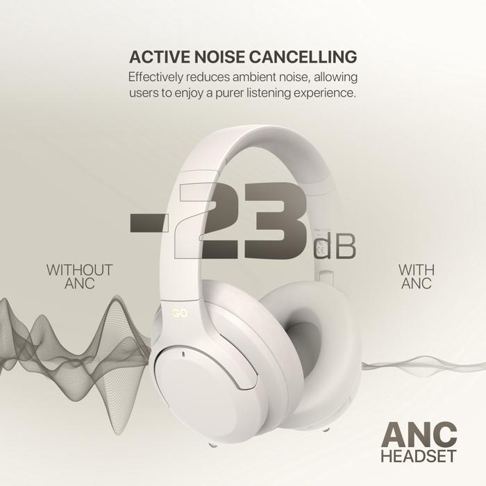 Fantech Go Vibe WH05A Wireless Headphone Bluetooth 5.3 ANC Noise Cancelling - Image 5