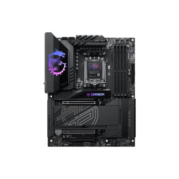 Motherboard MSI MPG X870E CARBON MAX WIFI (AM5, AMD, X870, DDR5, USB3.2, SATA3) - Image 2
