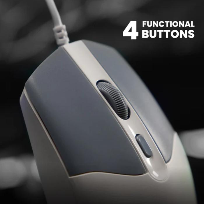 Rexus Mouse Wired Office QC10 - Image 2