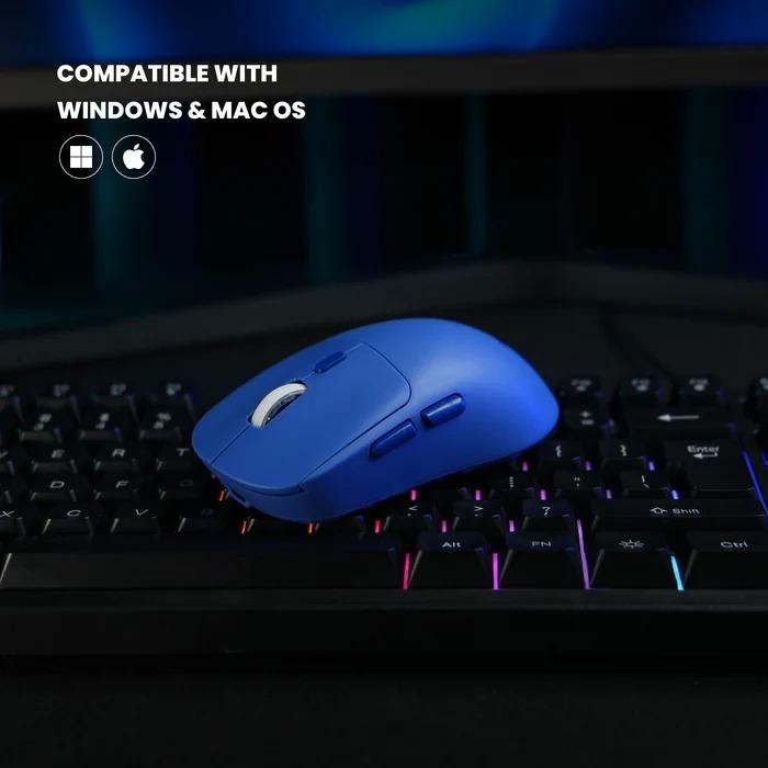 Rexus Xierra RX106 Gaming Mouse Wireless Dual Koneksi - Image 7