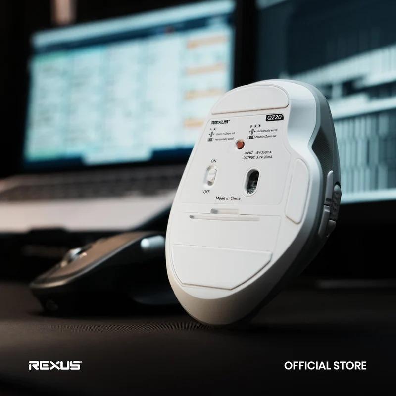 Rexus Flow QZ20 Mouse Office Wireless Ergonomic Silent Click - Image 6