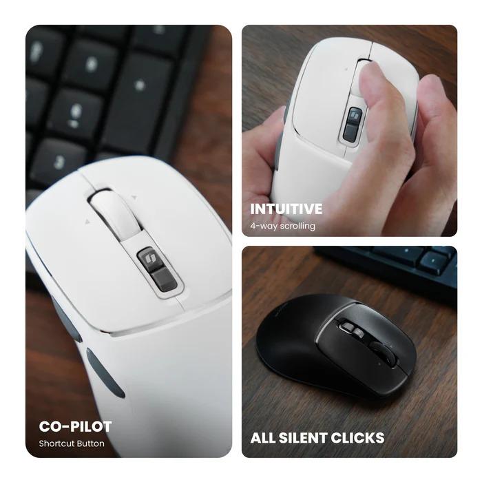 Rexus Nava Pro Q15 Mouse Office Wireless Silent Click - Image 5