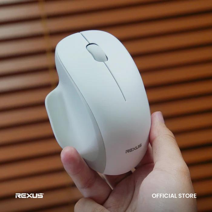 Rexus QB300 V2 Dual Mode Wireless Mouse Office Kantor - Image 7