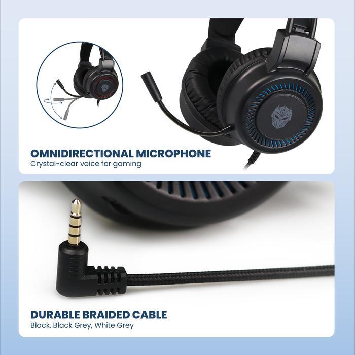 Rexus Headset Gaming Vonix F27 Earphones Headphones - Image 4
