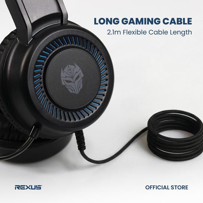 Rexus Headset Gaming Vonix F27 Earphones Headphones - Image 5