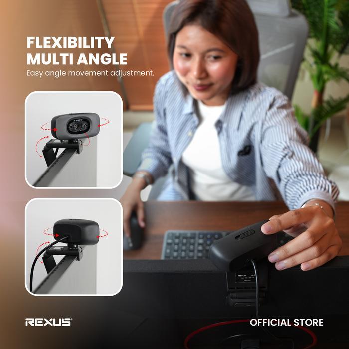 Rexus Alva III SW20 Webcam 2K 30FPS Auto Focus - Image 7