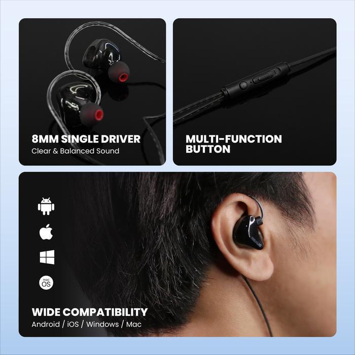 Rexus Earphone Gaming EZ4 With Mic - Image 4