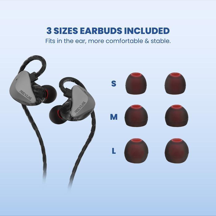 Rexus Earphone Gaming EZ4 With Mic - Image 5