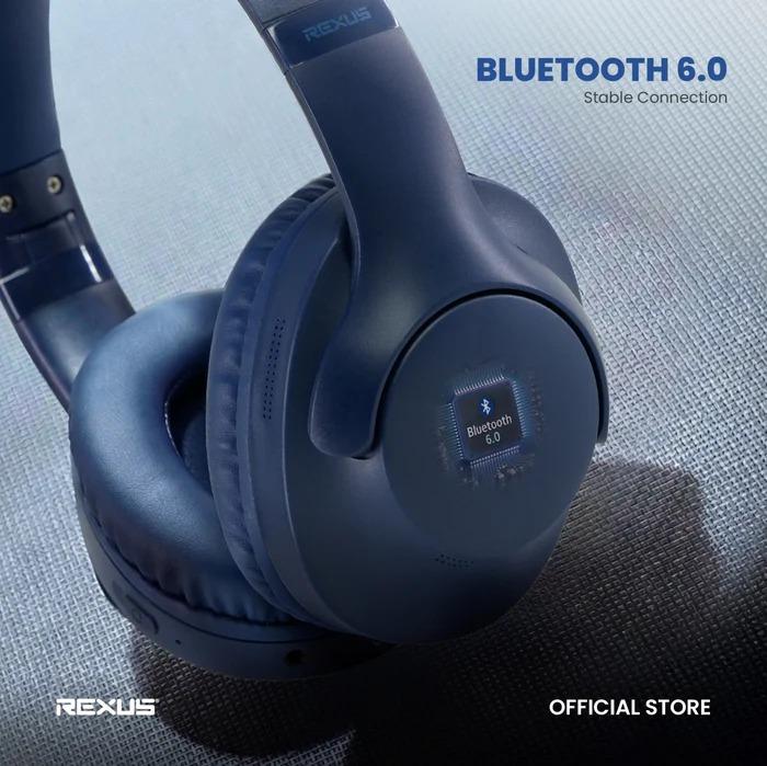 Rexus M2 V2 METRO Wireless Headset Bluetooth 6.0 Hi-Fi Sound Headphone Foldable - Image 7