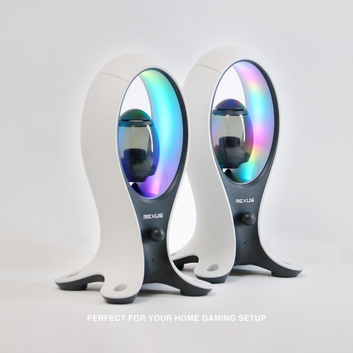 Rexus Astro J4 Headset Stand Speaker Wireless RGB RX-J4 - Image 4
