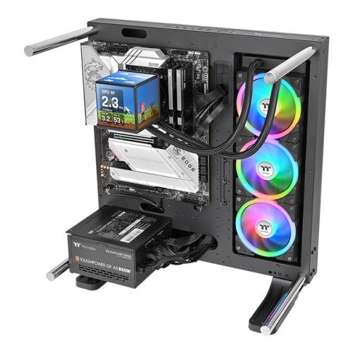 Thermaltake MINECUBE 360 Ultra ARGB - CPU AIO Liquid Cooler Fan 360mm with Quad LCD TFT Display - Image 4