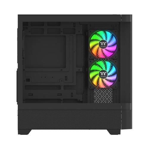 Thermaltake View 290 TG ARGB Mid Tower Case - Curved Tempered Glass Casing - Image 2