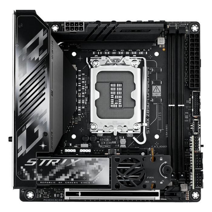 Motherboard ASUS ROG STRIX Z890-I GAMING WIFI (LGA1851, Z890, DDR5, USB3.2, SATA3) - Image 2
