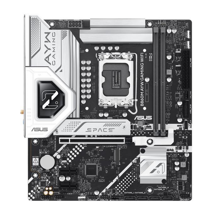 Motherboard ASUS B860M AYW GAMING WIFI (LGA1851, B860, DDR5, USB3.2, SATA3) - Image 2