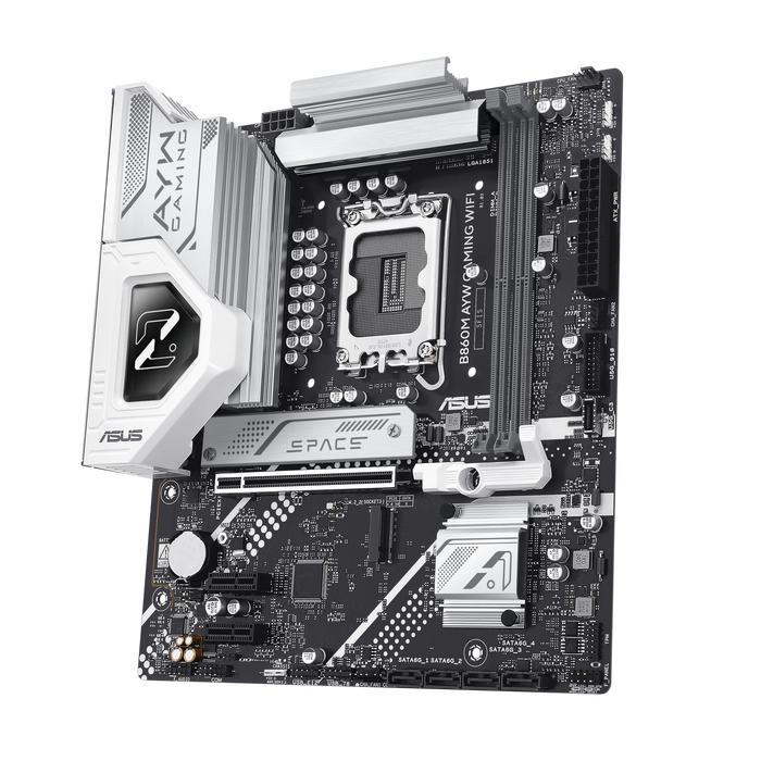 Motherboard ASUS B860M AYW GAMING WIFI (LGA1851, B860, DDR5, USB3.2, SATA3) - Image 3