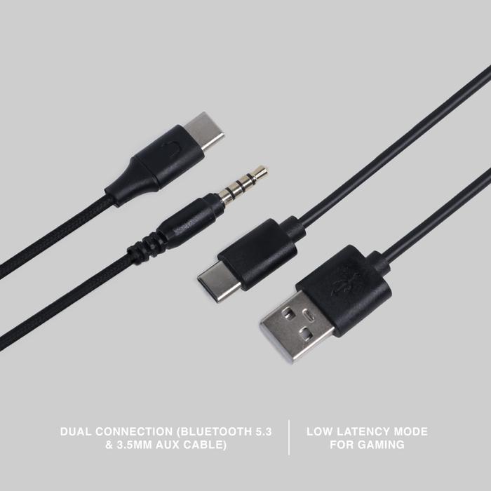 Rexus Daxa Svara QW1 ANC Wireless Gaming Headset Dual Connection QW-1 - Image 6