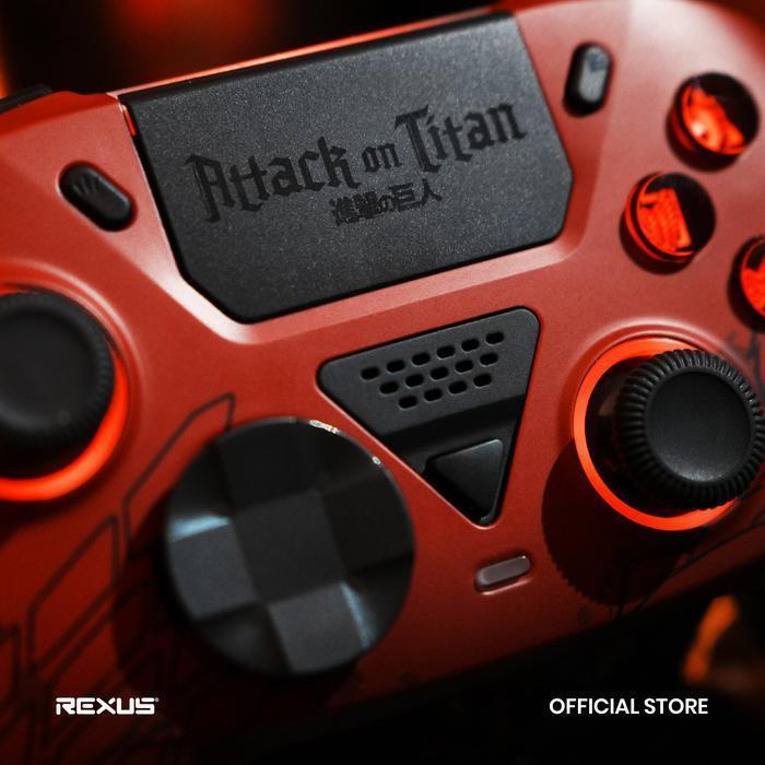 Rexus Gladius GX450 Gamepad Bluetooth Wireless Attack on Titan Eren - Image 6