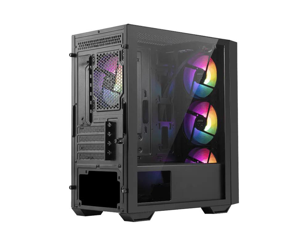 MSI PRO Forge M051A RGB Case - Tempered Glass Casing - Image 5
