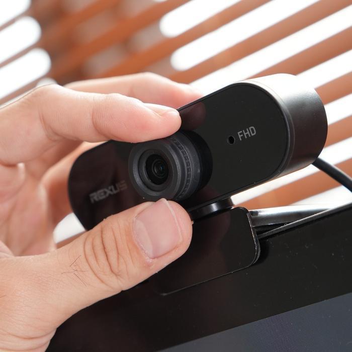 Webcam Rexus SW-10 FHD 1080P USB Camera Laptop PC - Image 6
