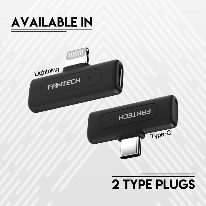 Microphone Wireless Fantech Leviosa Air Lavalier WMV21C Type-C Dual Mic - Image 2