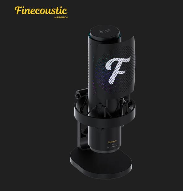 Fantech SONARA UFM1 Finecoustic Condenser RGB Microphone - Image 2