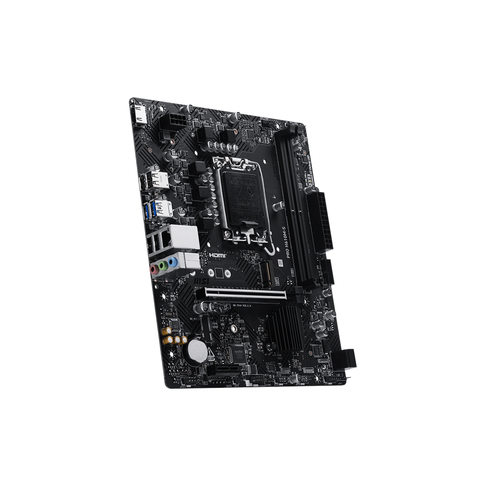 Motherboard MSI PRO H610M-S DDR5 (LGA1700, H610, DDR5, USB3.2, SATA3) - Image 3