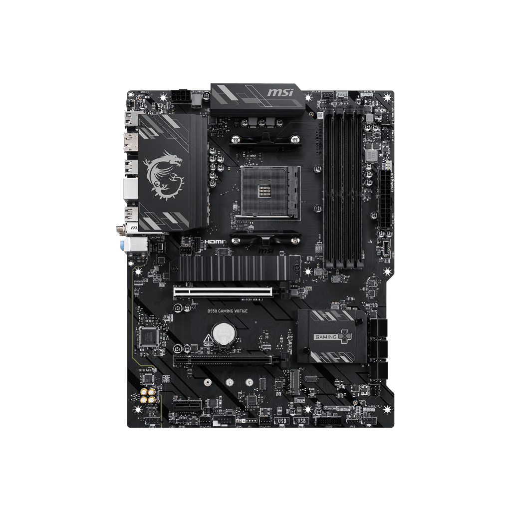 Motherboard B550 GAMING WIFI6E (AM4, AMD, B550, DDR4, USB3.2, SATA3) - Image 2