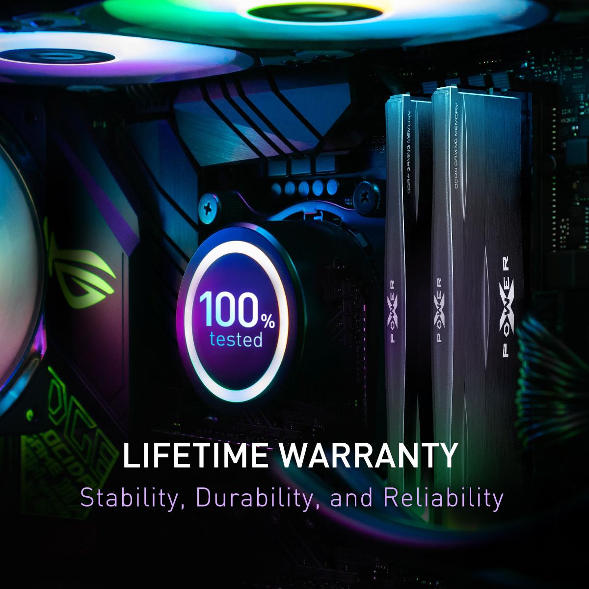 Memory Silicon Power XPOWER Zenith PC25600 3200Mhz DDR4 16GB - 2x8GB Ram - Image 6