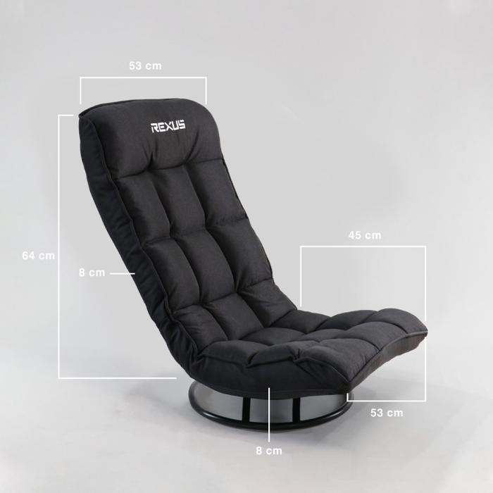 Rexus Gaming Floor Chair Rexus Swivel RFC-01 / RFC01 - Image 5