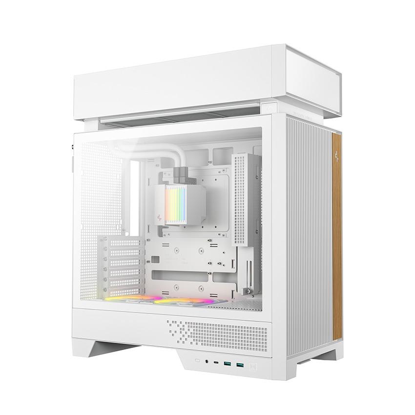 DeepCool CL6600 ATX PC CPU Case - Tempered Glass Casing with ARGB Liquid Cooler - Image 6